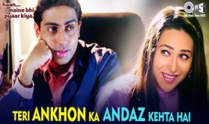 teri ankhon ka andaz kehta hai lyrics in Hindi